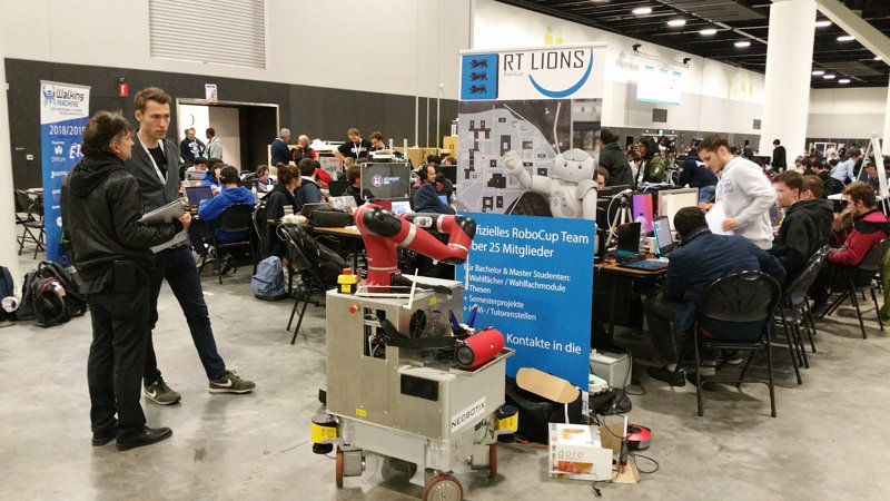RoboCup 2019: the teams are getting ready