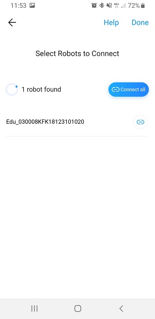 Connectez le robot Alpha Mini à internet